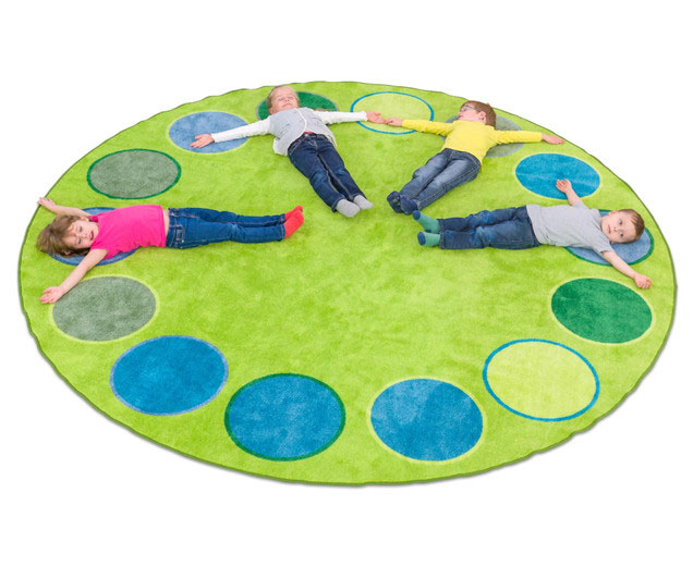 Sitzkreis-Teppich Dots