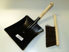 Kehr-Set, Kehrschaufel und Handfeger