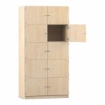 Flexeo Schliefachschrank, 10 geschlossene Fcher, Breite 94,4 cm