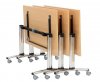 Betzold S�ulentisch - fahrbar und klappbar