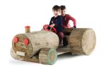 Mller & Herber Naturholz Traktor Bulldog