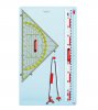 Ger�tetafel, 110 x 63 cm, best�ckt