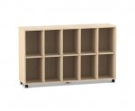 Flexeo Regal, 5 Reihen, 10 Fcher