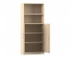 Flexeo Schrank, 5 F�cher, unten Dreht�ren = 5 Ordnerh�hen