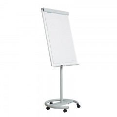 Conen H�henverstellbares Flip-Chart mobil auf Rundfu� mit 5 Rollen