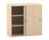 Flexeo Aufsatzschrank, 6 F�cher, Schiebet�ren, Breite 94,4 cm