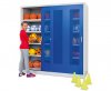 Betzold Ballschrank aus Stahl mit Schiebet�ren