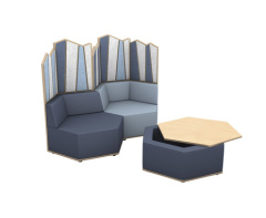 Betzold Sechseck Lounge Set 1
