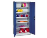 Betzold Ballschrank mit Fl�gelt�ren, Stahlblech