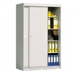 Conen Hochschrank mit Schiebetren ohne Mittelwand